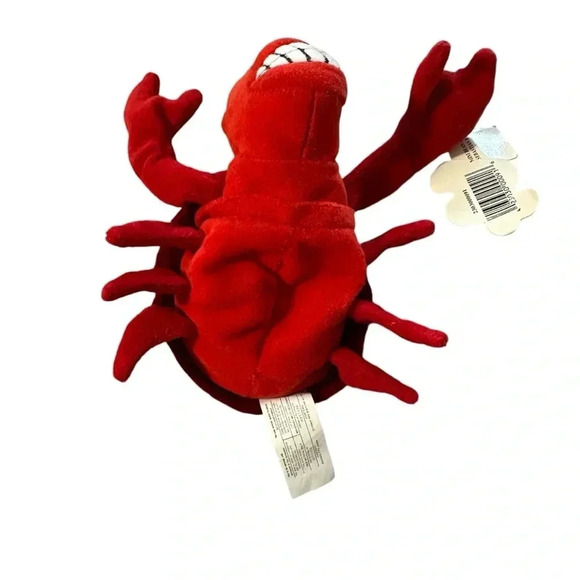 Disney Little Mermaid Plush Sebastian the Crab Red Plush Stuffed Animal Toy 8" - Picture 2 of 4